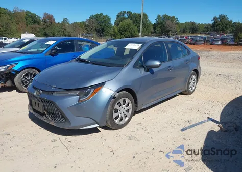 2021 Toyota Corolla Le z USA, uszkodzony, nr VIN 5YFEPMAE0MP182863